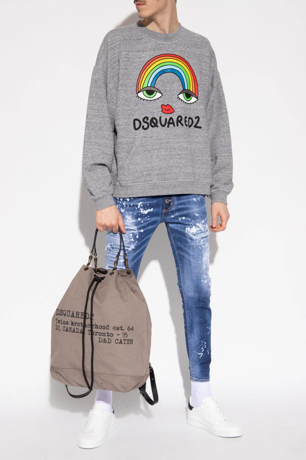 Dsquared2 western sweatshirt hotsell